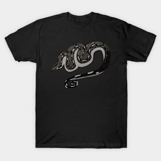 Black Devil Boa Constrictor T-Shirt